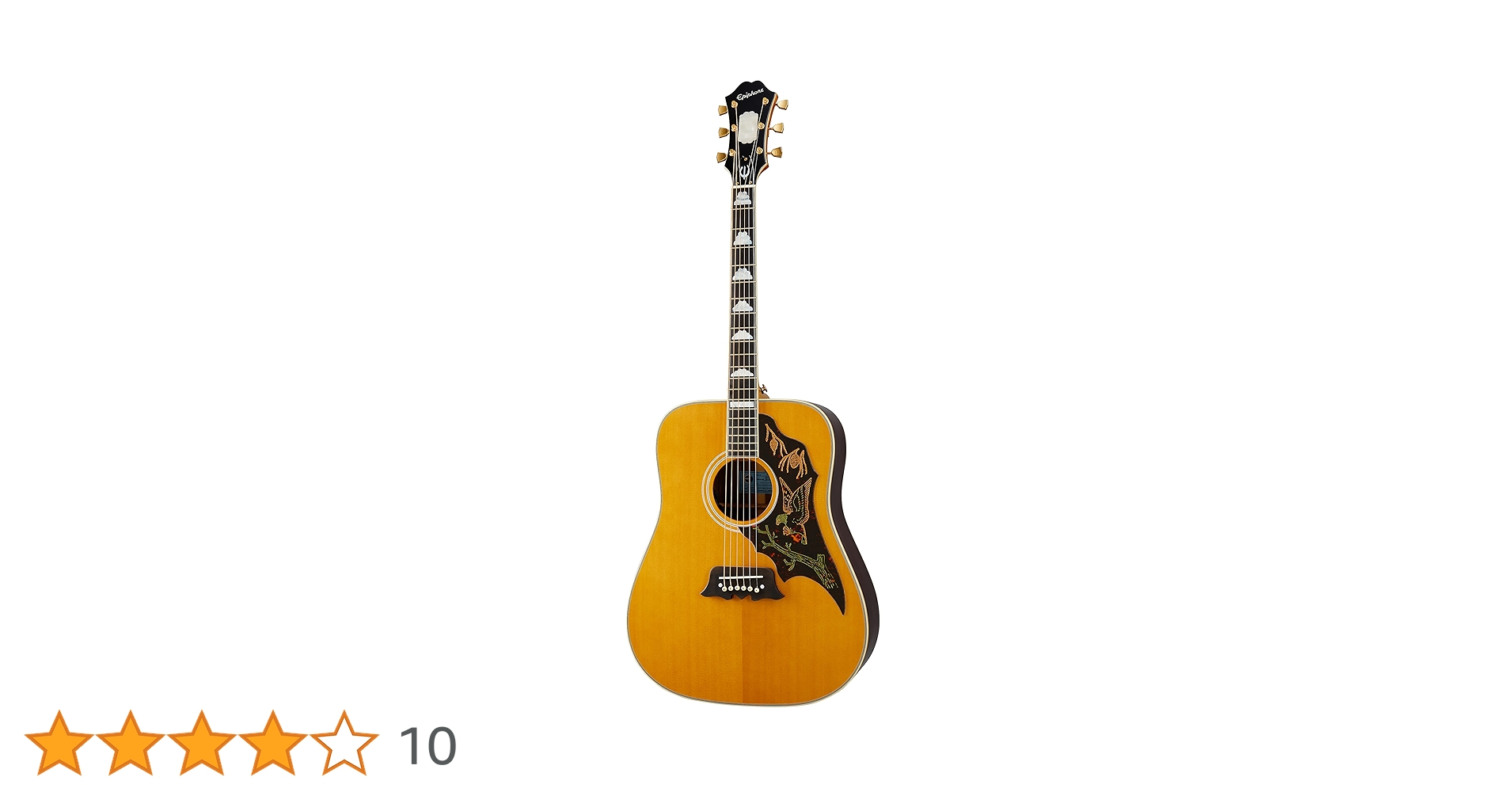 Epiphone Masterbilt Excellente ハードケース付き Epiphone Masterbilt Excellente Guitar – Hard Shell Plush