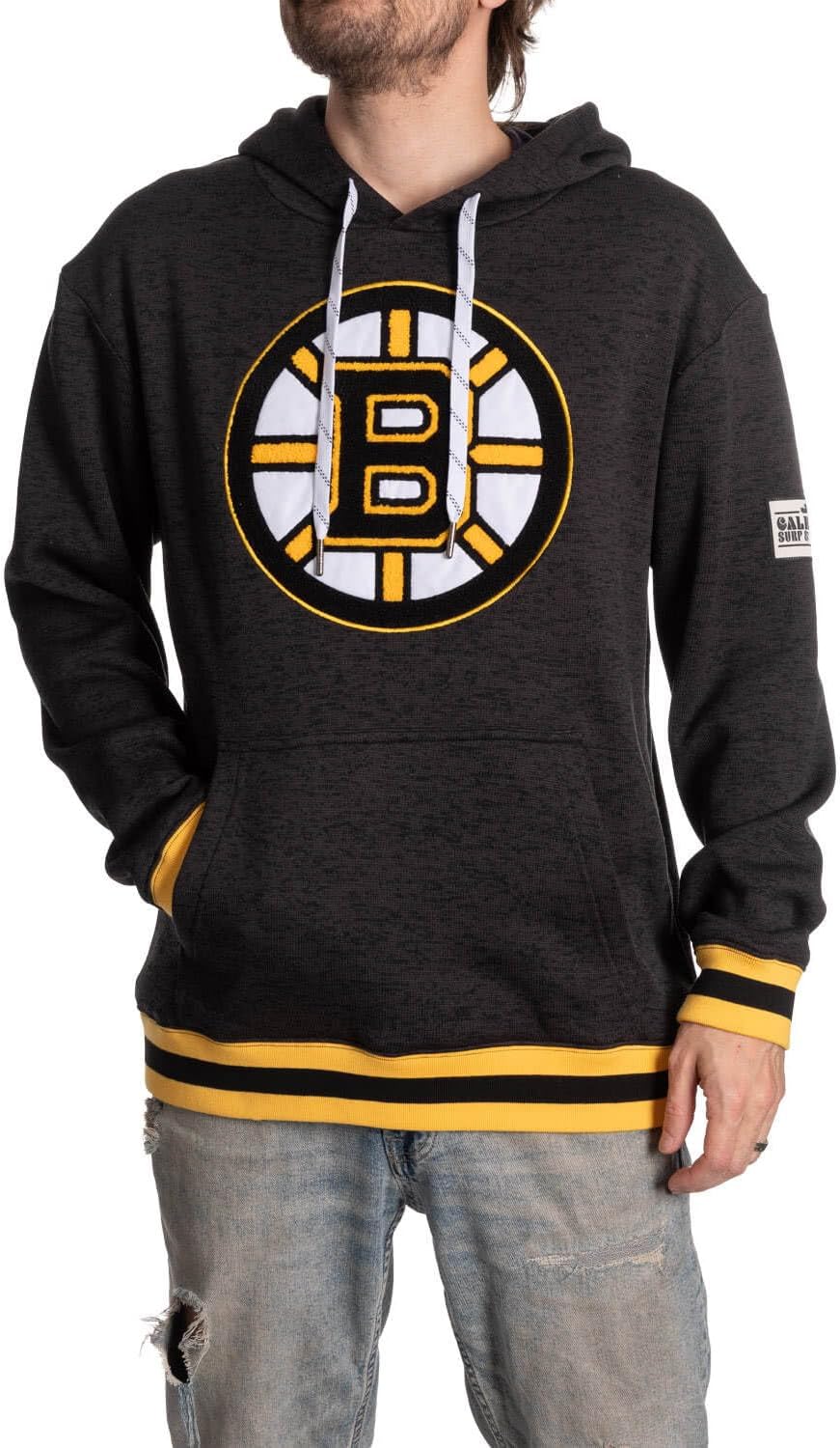 Calhoun NHL Surf & Skate Mens Muskoka Team Coloured Premium Pullover Hoodie