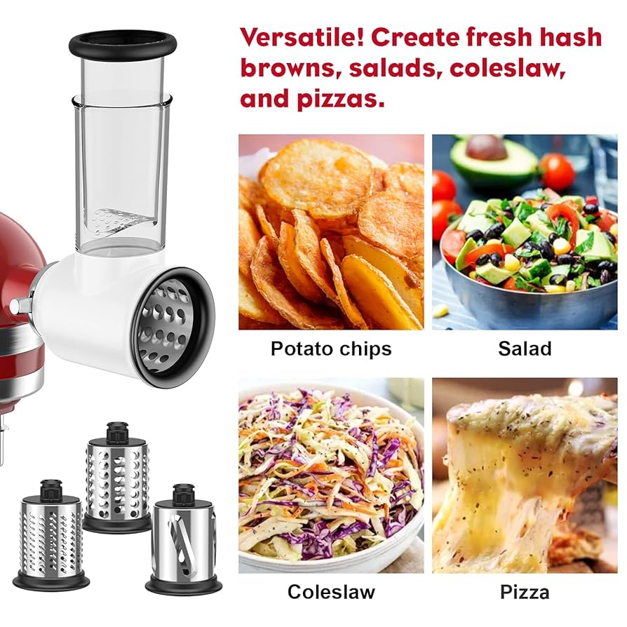 Amazon | Coolcook スライサーシュレッダーアタッチメント