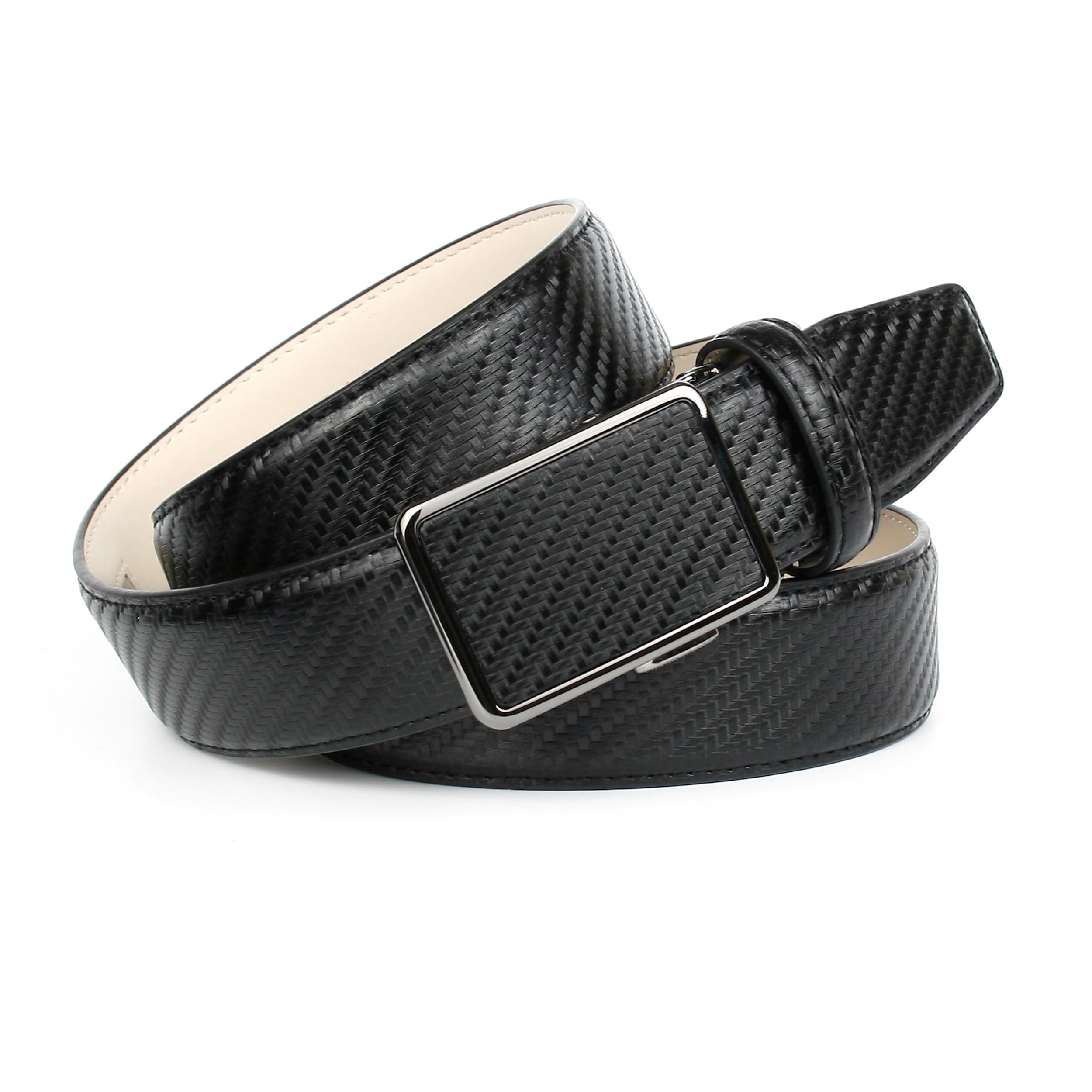 Anthoni Crown Leren riem Lakleren riem in een smal model koop je bij