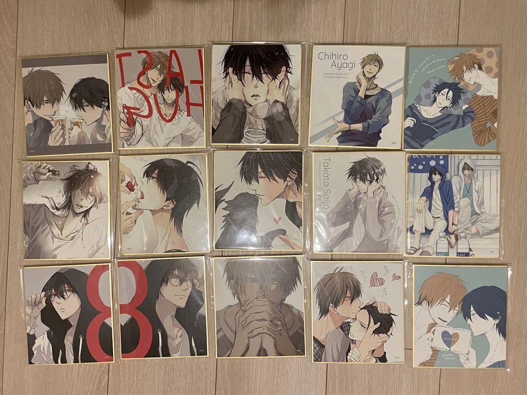 Amazon.co.jp: 桜日梯子原画展 ミニ色紙 だかいち UG1A : 文房具 