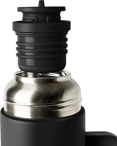 Miniatura 3 de Simple Modern Botella aislada de 36 onzas para bebidas calientes con 2 tazas, termo de café de viaje para bebidas calientes, parte superior para