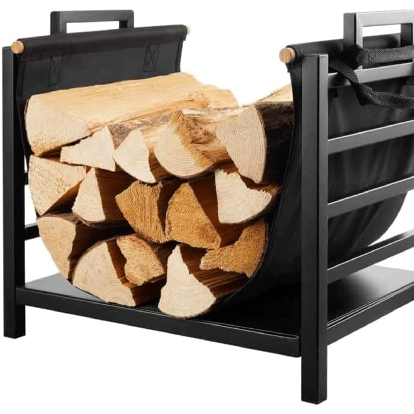 Holzregal für den Außenbereich, Brennholz-Lagerregal, Holz-Organizer, Holzregal for den Außenbereich, for Brennholz, Scheitholz, Kindl