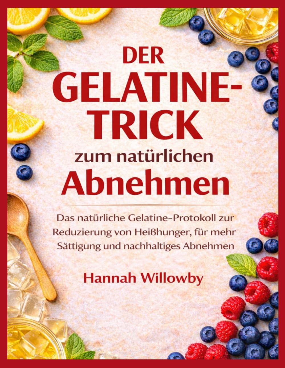 Der Gelatine-Trick zum natürlichen Abnehmen: Das natürliche Gelatine-Protokoll zur Reduzierung von Heißhunger, für mehr Sättigung und nachhaltiges Abnehmen