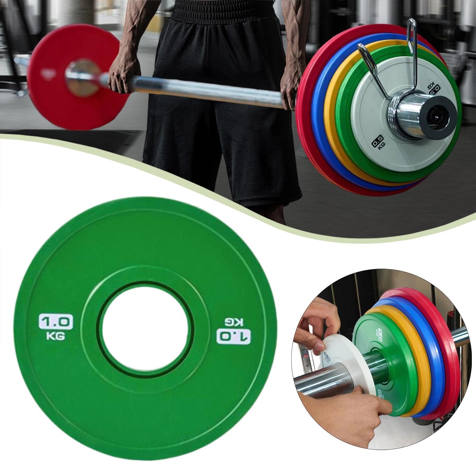 Mancuernas para Entrenamiento de Fuerza Corporal, Microplacas para Levantamiento de Pesas, Fabricadas con Materiales Adecuados para Gimnasios Doméstic