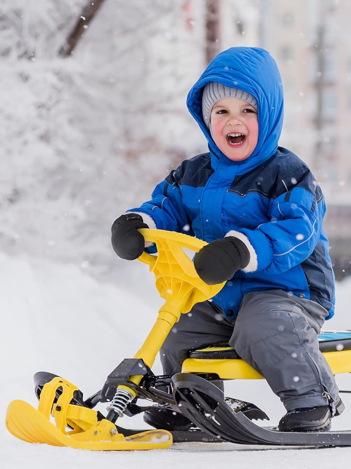 3 Pairs Kids Waterproof Mittens Thicken Toddler Winter Snow Gloves Warm Ski Gloves for Girls Boys - Image 5