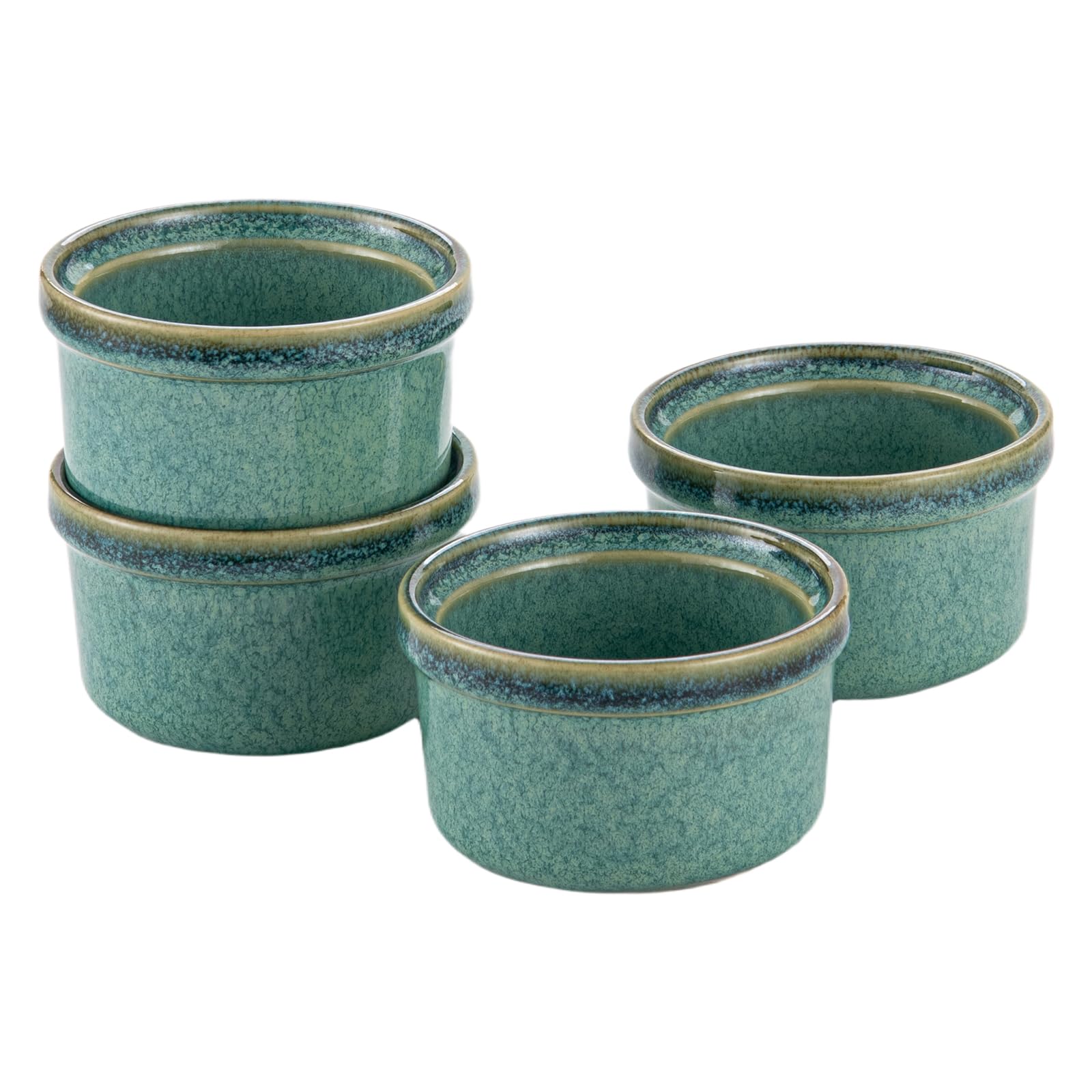 HENXFEN LEAD Ramekins 4 oz Oven Safe - ramekins and souffle dishes | Mubboo