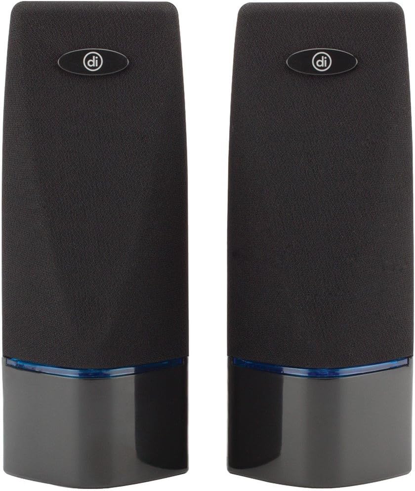 Digital Innovations 4330100 AcoustiX Multimedia 2.0 Speakers