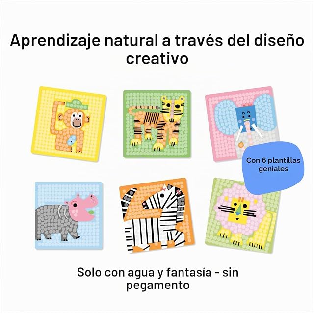 Foto 2 de 8 de Playmais Mosaic Zoo