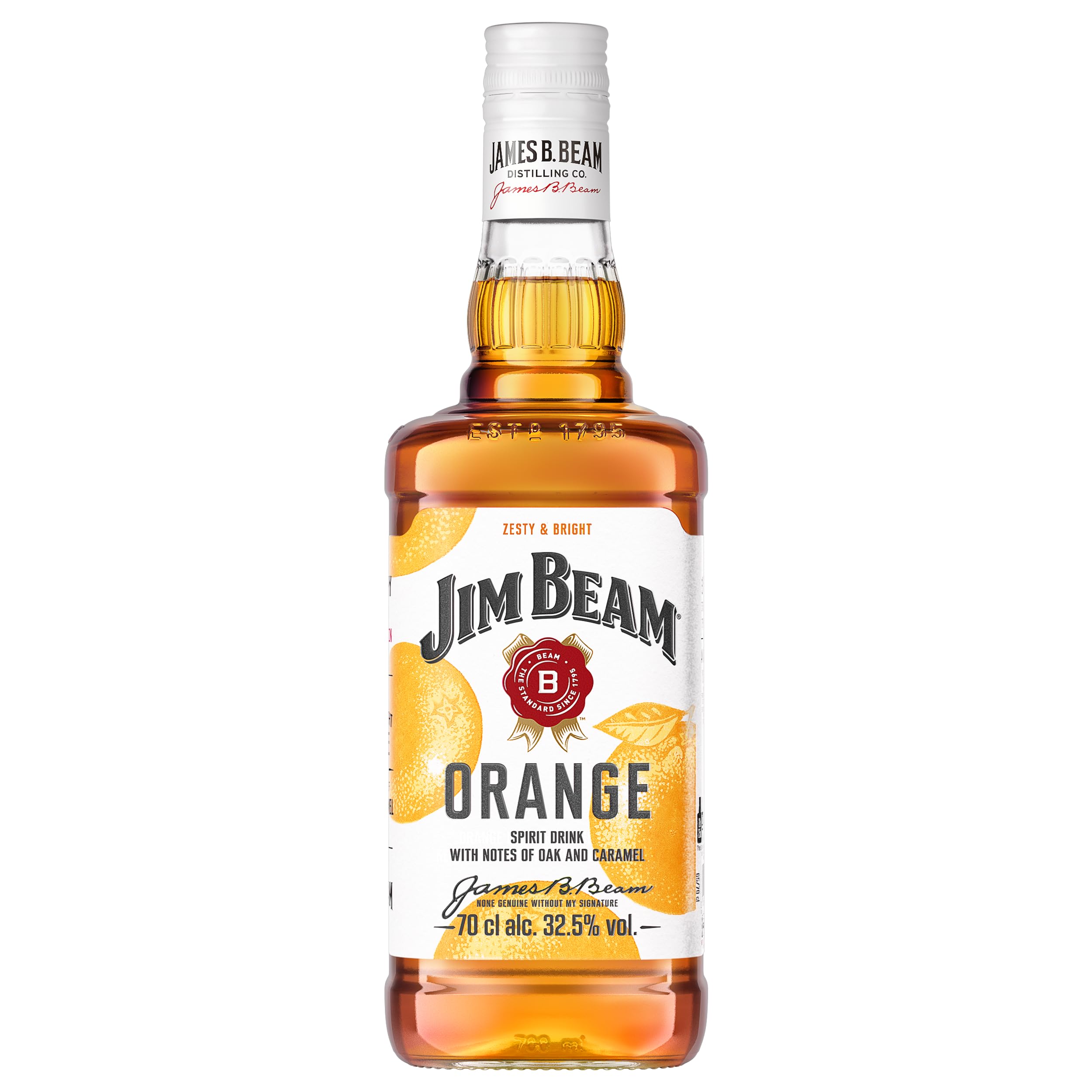 Jim Beam Orange Liqueur Infused with Kentucky Straight Bourbon 70 cl