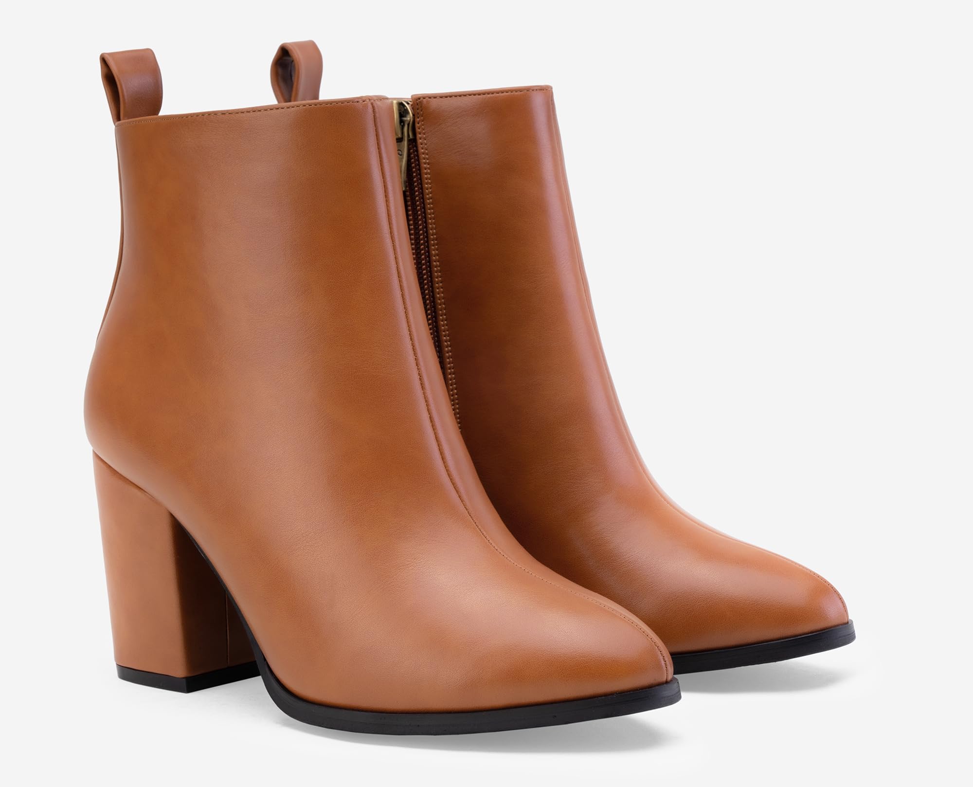 Jeossy Women's 9637A Dressy Ankle Boots,Fashion Block Heel Booties