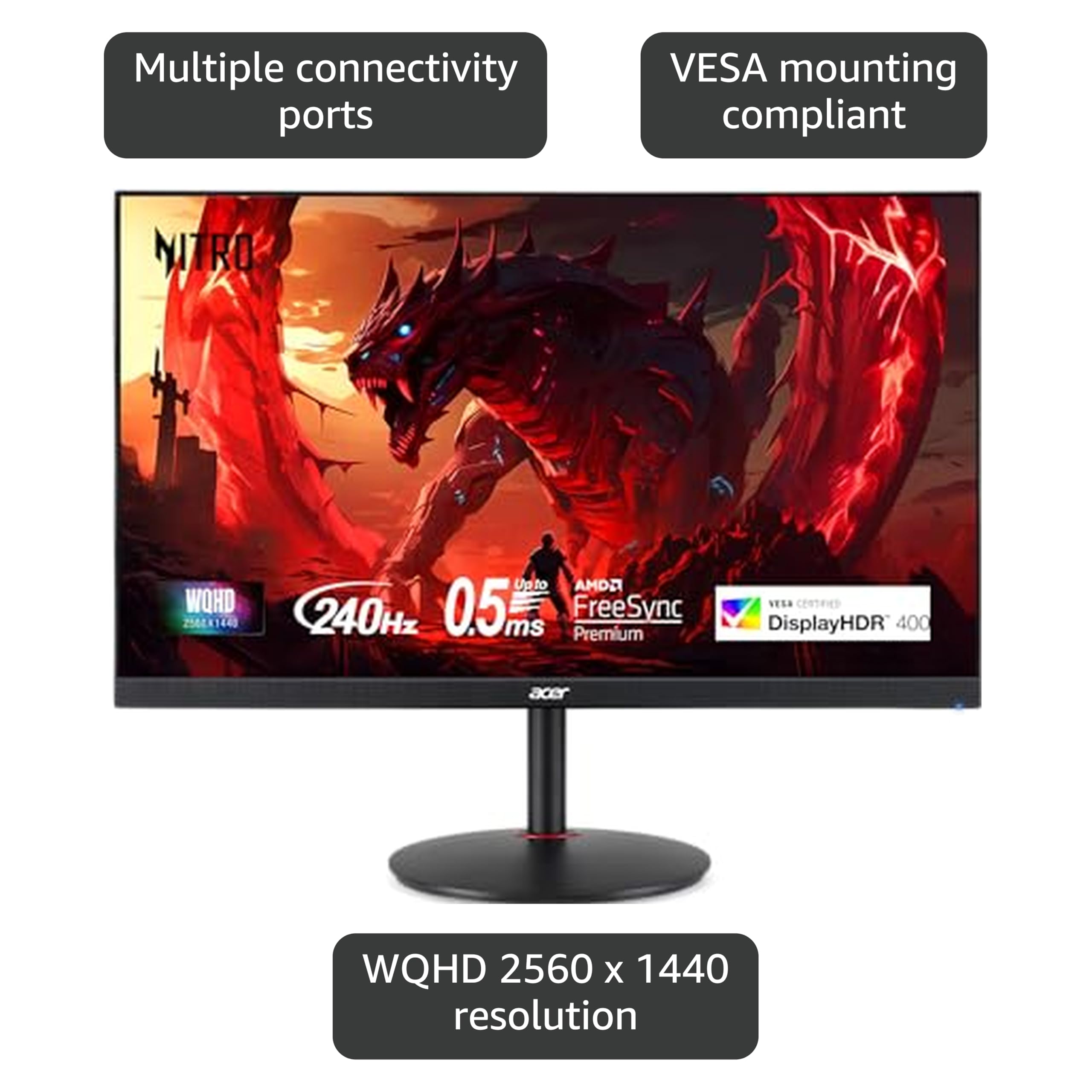 Acer 27型モニタ VG272Xbmiipx 240Hz IPS Amazon.co.jp: Acer ゲーミングディスプレイ VG272Xbmiipx 27型ワイド