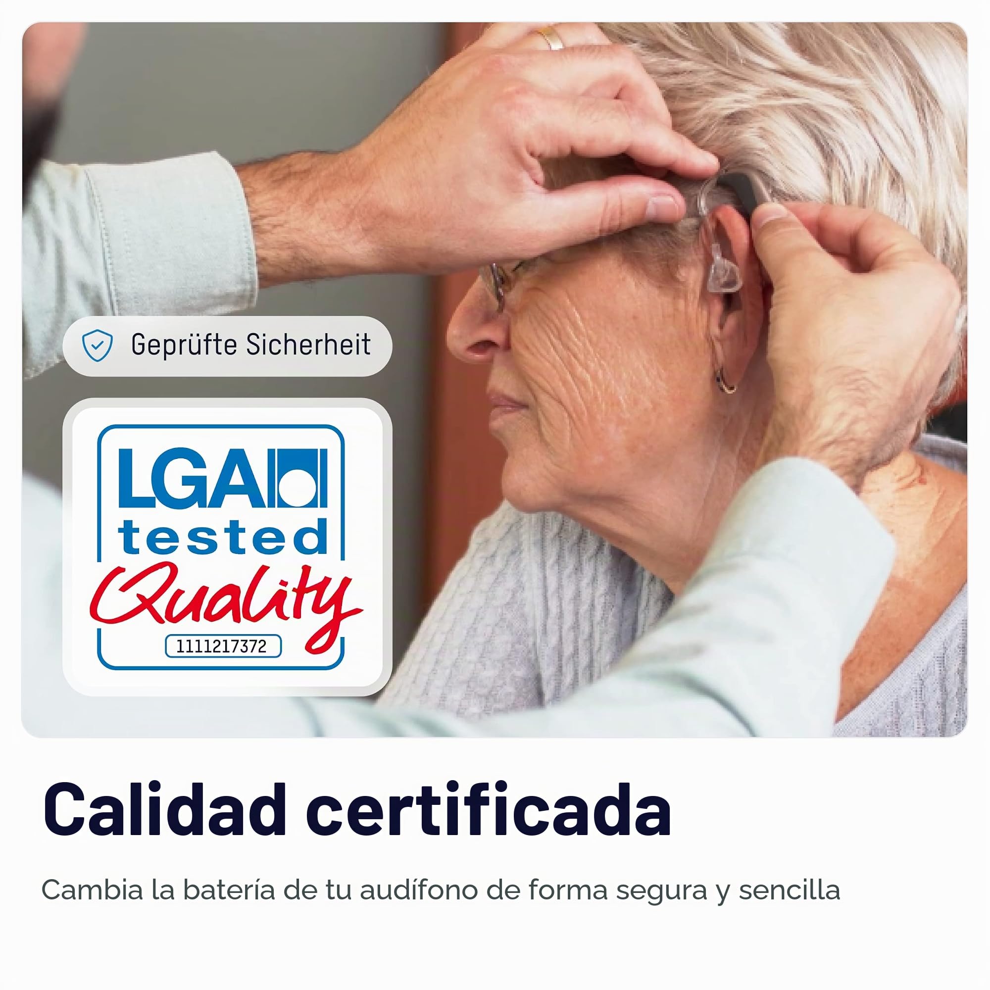 ANSMANN Pilas para audífonos Tipo 10 Amarillo PR70 P10 ZL4, 120 Unidades, Fabricadas en Alemania, Paquete de Ahorro, Pilas para audífonos y audífonos, fácil de agarrar | Pack ahorro para audífonos, compatible con A10, DA10 y 10AE, sin mercurio, fabricado