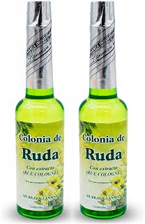 Murray & Lanman Agua de Ruda (Pack 2 x 221 ml) Colonia de Ruda, Agua de Colonia Esotérica de Uso Externo con Aroma Herbal para Purificación y Protección