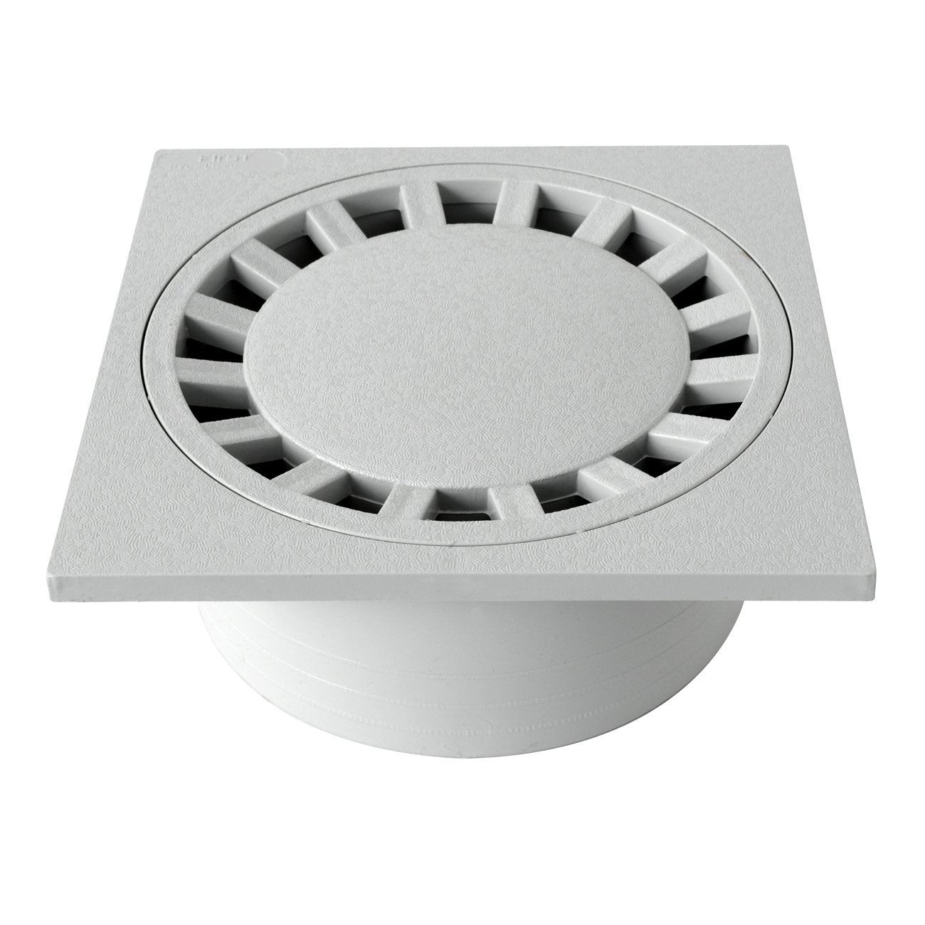 CHPVC20G PVC Siphon lid, Gray, 200x200 mm