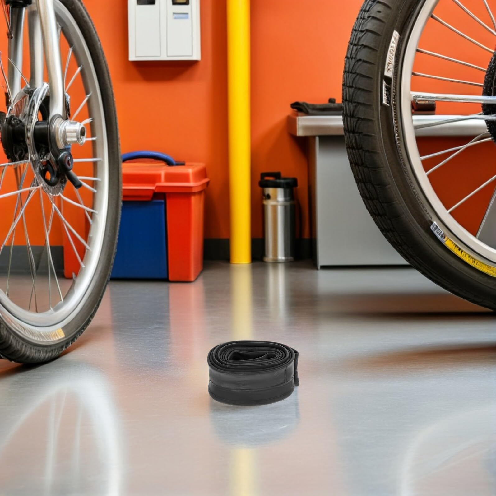 TOYANDONA Lot de 3 Chambres à Air pour Vélo 26 Pouces en Caoutchouc Robuste avec Valve Américaine Compatibles VTT et Vélos de Route Accessoires de Rechange pour Cyclisme sur Sentiers