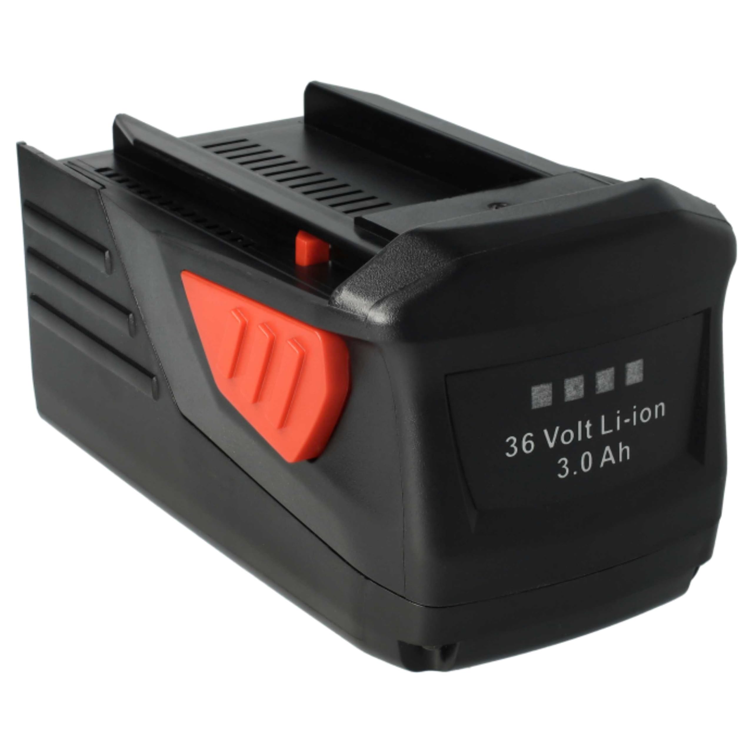 vhbw 3x batteria compatibile con Hilti TE6-ALi, TE6-A36, TE 6A, TE6A, TE 6-A36 AVR, TE 500-A36, CPC 36V utensile elettrico (3000 mAh, Li-Ion, 36 V)