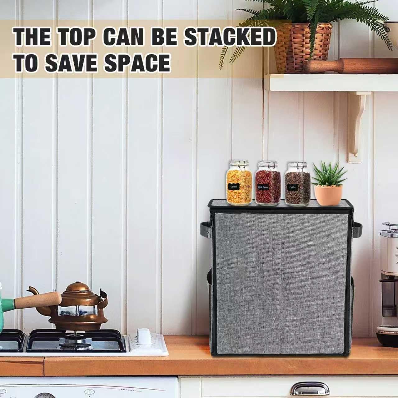 Stand Mixer Cover,Portable Kitchen Mixer Cover, Fits 6/7/8 Quart Mixers with Pockets for Storing Accessories