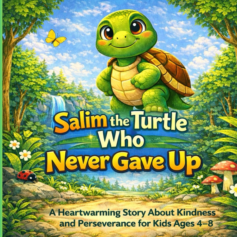 Salim the Turtle Who Never Gave Up: A Heartwarming Story About Kindness and Perseverance for Kids Ages 4–8
