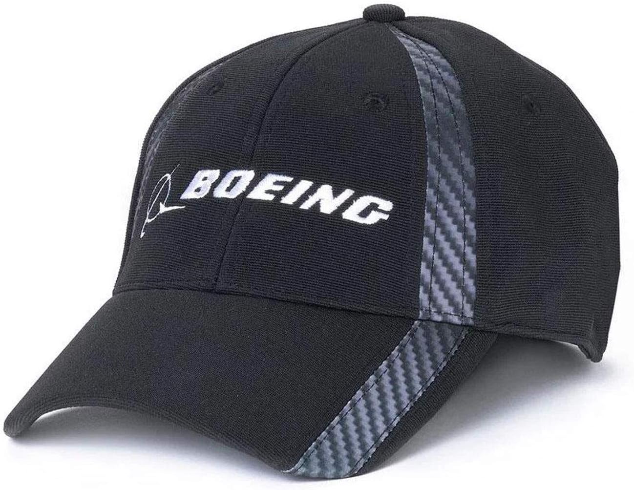 Boeing - Hat, Boeing carbon fiber print, Black | W BOE 350-BLK