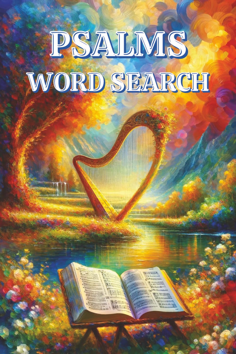 Psalms Word Search Puzzle Book: Scripture and Faith Word Seach | Christian Puzzles | Easy to Read | 6x9 Travel Size | 50+ Puzzles with Solutions