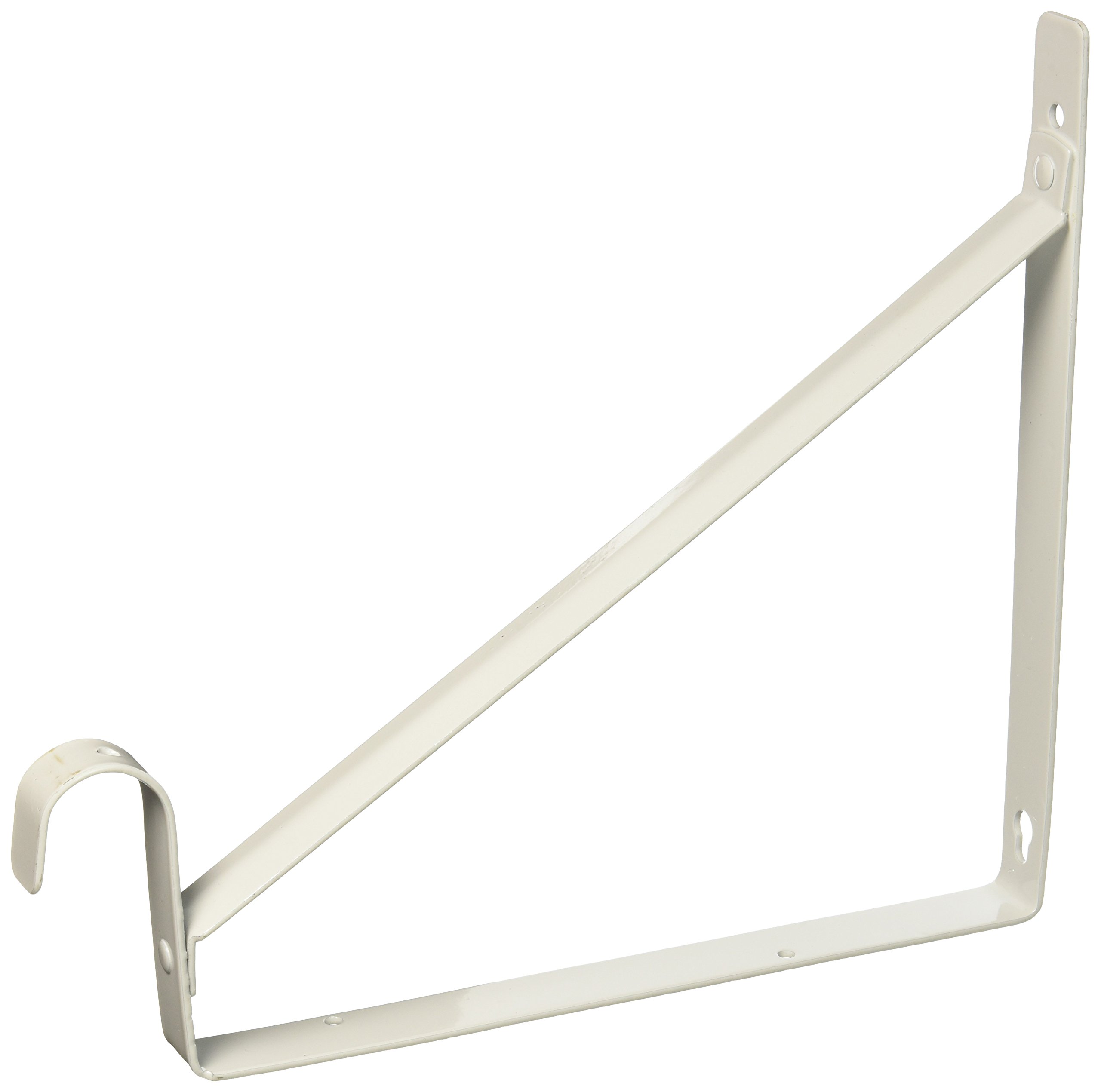 Lido Designs LB-26-8150A Series WHT Shelf/Hang Bracket, White