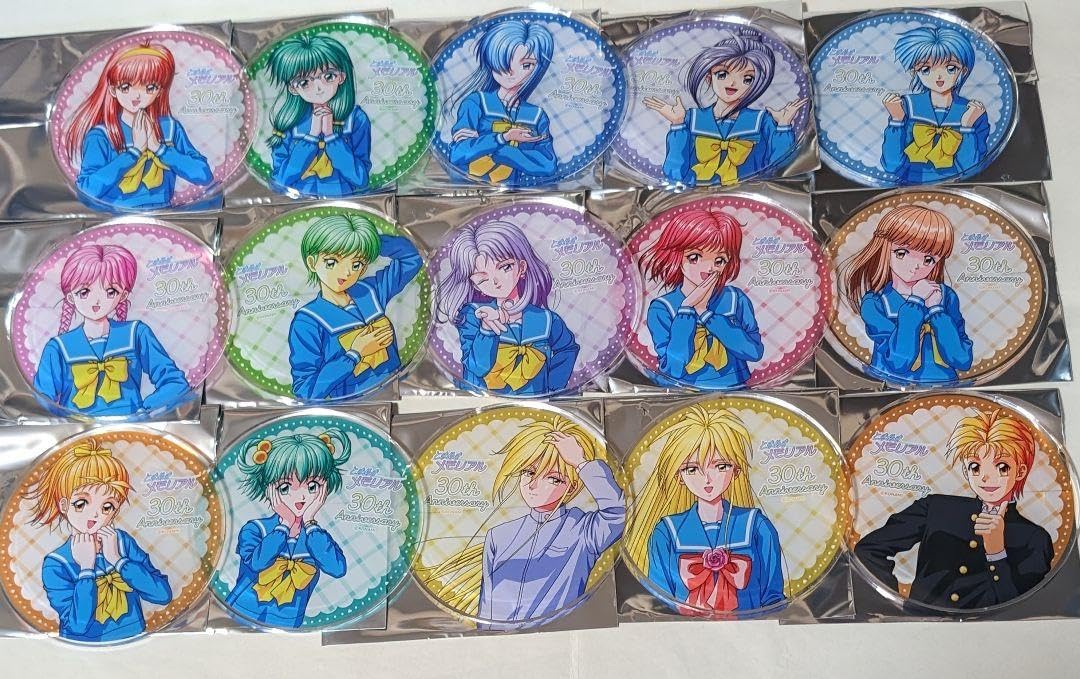 ときめきメモリアル30周年×Gratte　アクリルコースター ときめきメモリアル ときメモ 30周年 グラッテ アクリルコースター 虹