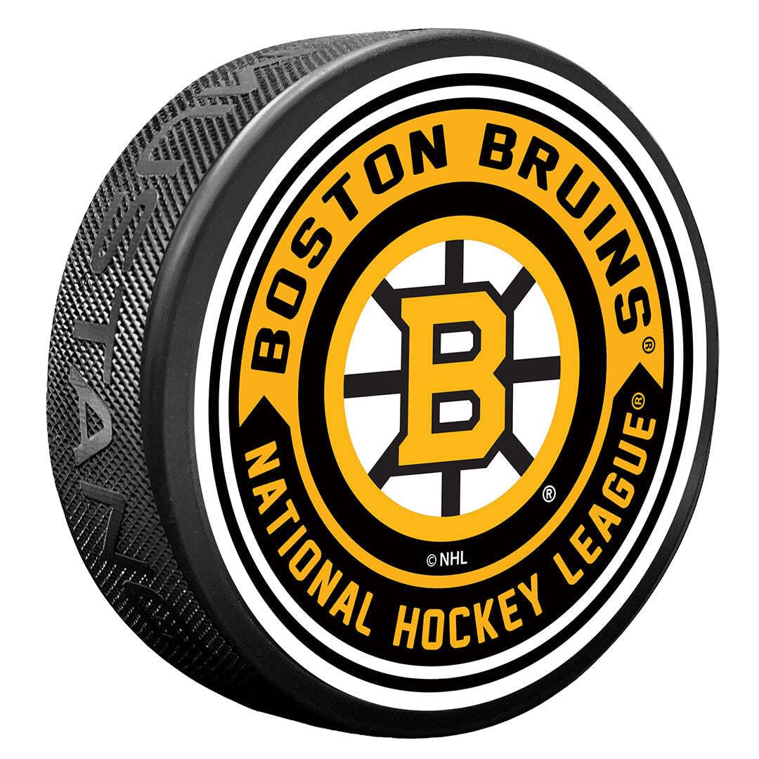 Sports Decor Boston Bruins NHL Arrow Eishockey Puck