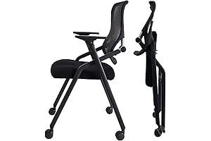 THE PRO Stackable & Foldable Conference Room Chairs for Small Spaces