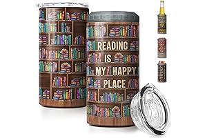 SANDJEST 4-in-1 Reading Tumbler: The Ultimate Bookworm's Companion
