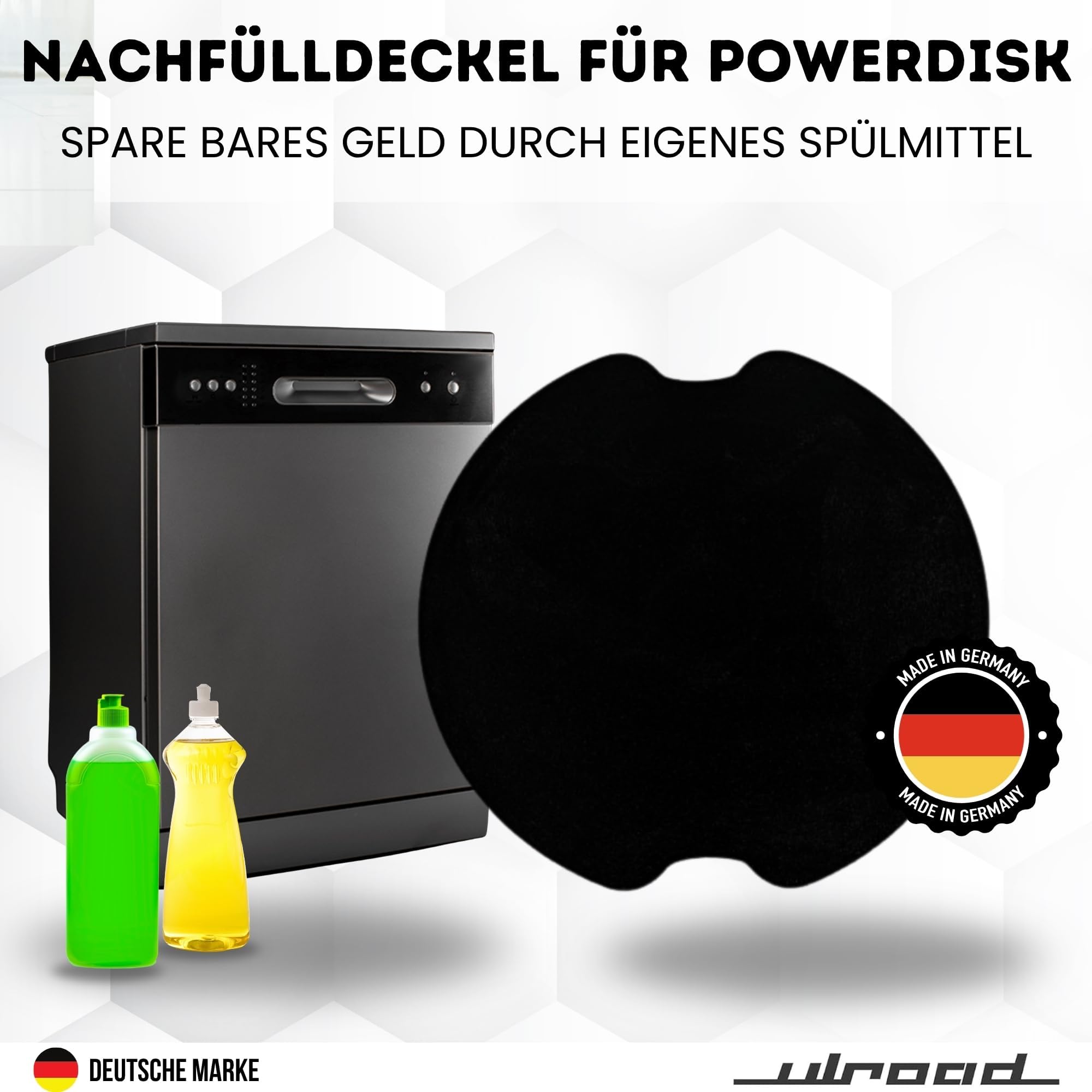 Ersatzteil passend für Miele Powerdisk - Nachfüll Deckel - macht Einheit AutoDos wiederbefüllbar nachfüllen Spülmittel Geschirrspüler Geschirrspülmaschine Zubehör