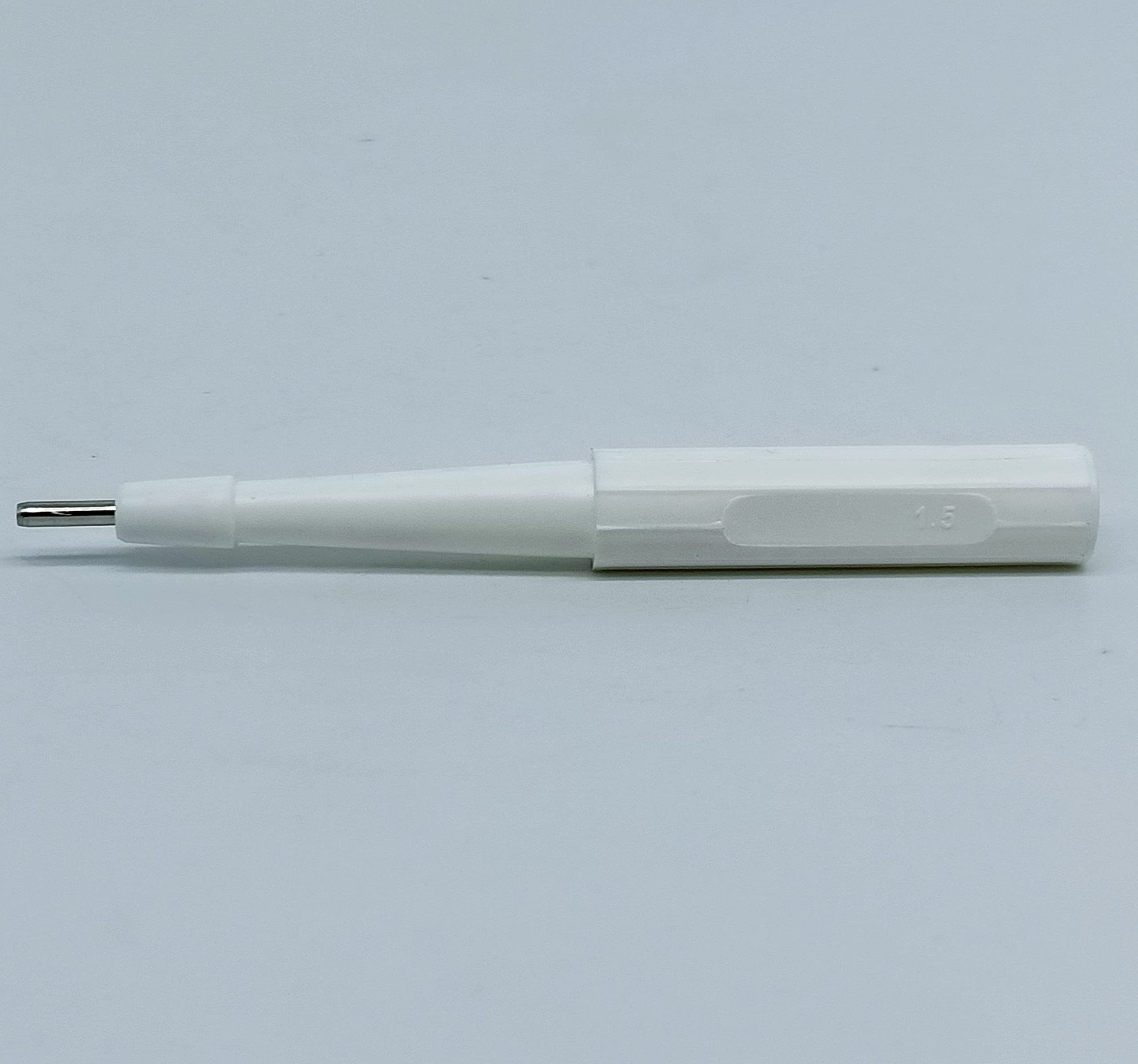 Scientific Indian Dermal Biopsy Punch for Hair Transplant FUE Punch Acne excision Tattoo removal Liposuction Ear piercing Tool Nail Skin Nevus Dark Spot Mole Disposable ETO Sterilized (1.5 MM, 1)-image-16