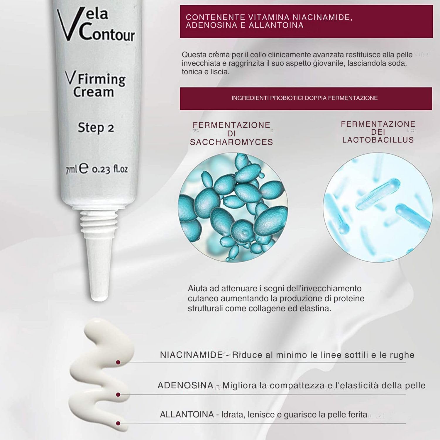 Crema Collo Avanzata - Crema Antietà Collo Mento E Mascella Per Donne E Uomini 30 ml