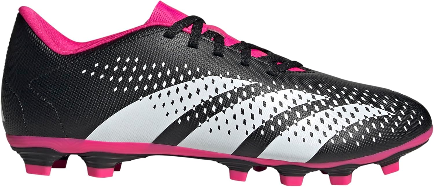 adidas Unisex Predator Accuracy 4 Flexible Ground Soccer Shoe Child Title: adidas Unisex Predator Accuracy 4 Flexible Ground Soccer Shoe, Black/Black/White, 7 US Men