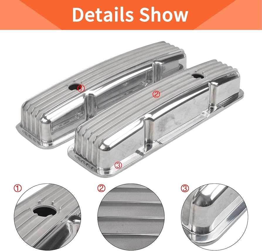 スモールブロック用 バルブカバー クローム インパラ ローライダー スモールブロック用 バルブカバー クローム インパラ ローライダー