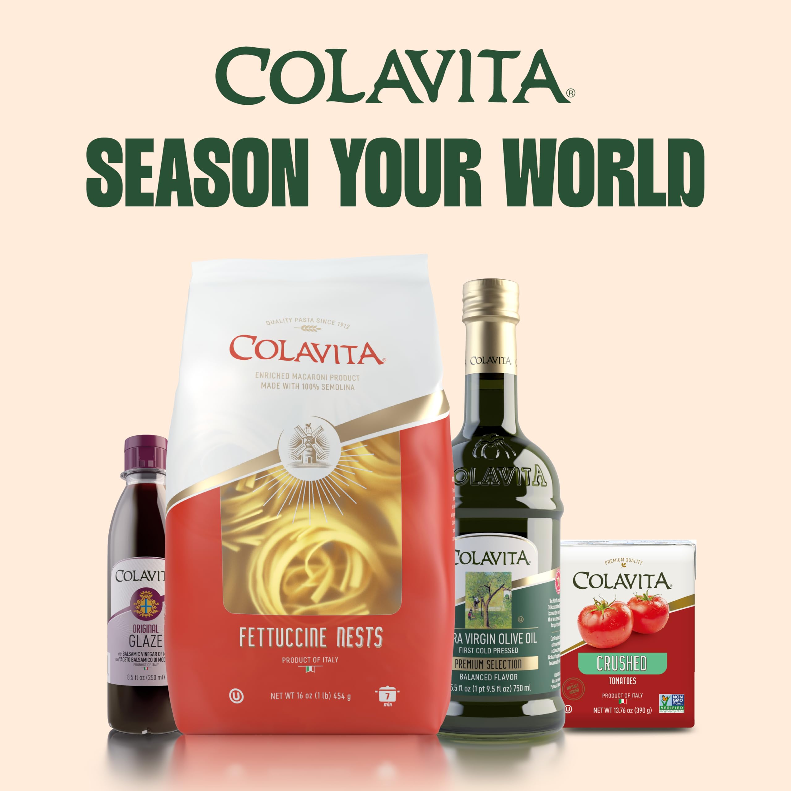 Colavita Roasted Garlic Extra Virgin Olive Oil, 32 Ounce