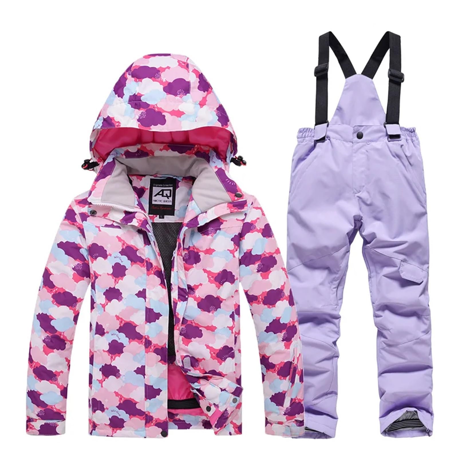 Giacca Da Sci Per Ragazze - Impermeabile, Antivento, Traspirante Per Sport Invernali - Foto 4