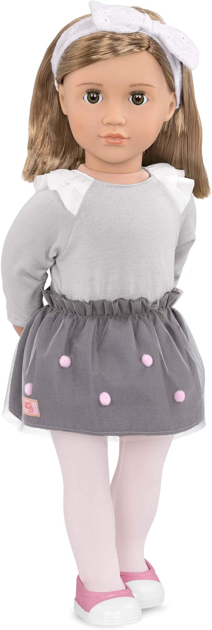 Our GenerationHamleys Og Doll In Pompom Skirt Role Play Toys for Kids Cute Doll for Girls and Boys Birthday Gift