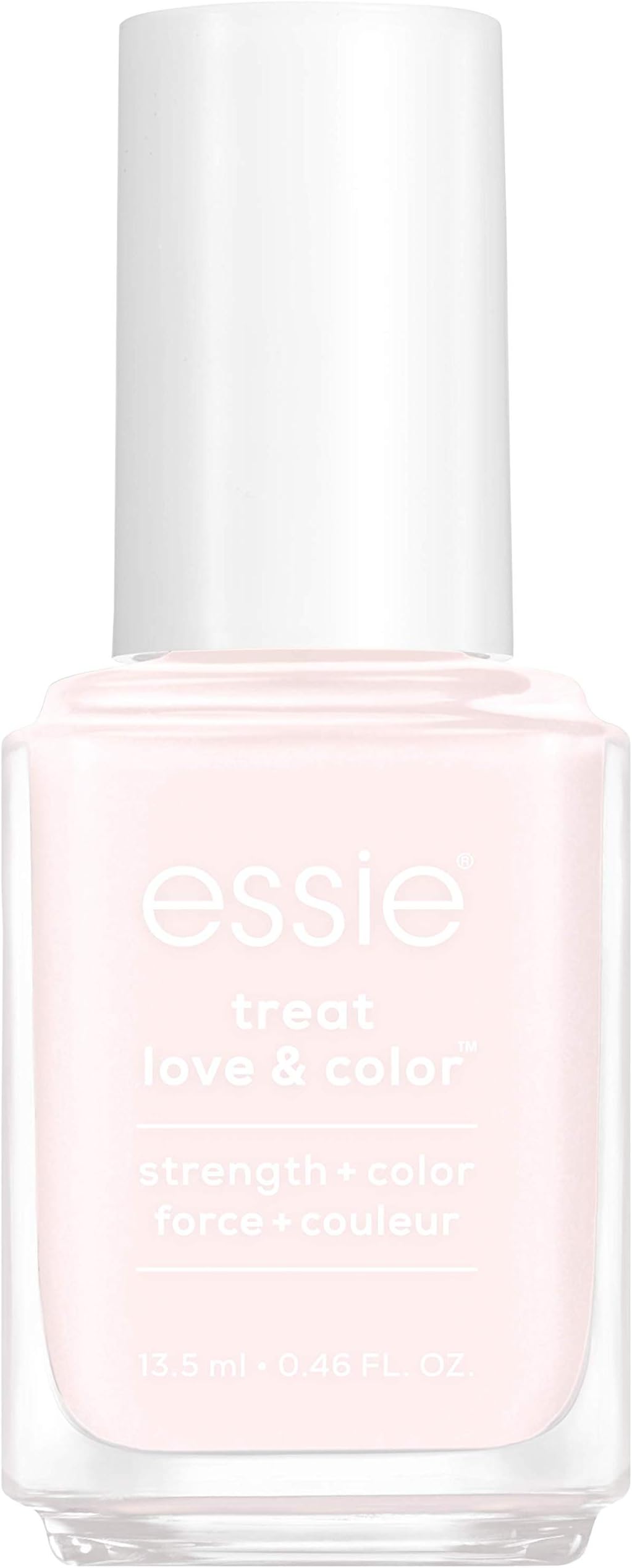 Treat,Love and Color, Strength and Color Nail Care Polish, Sheers to You, Sheer Pink, 0.46 Ounce