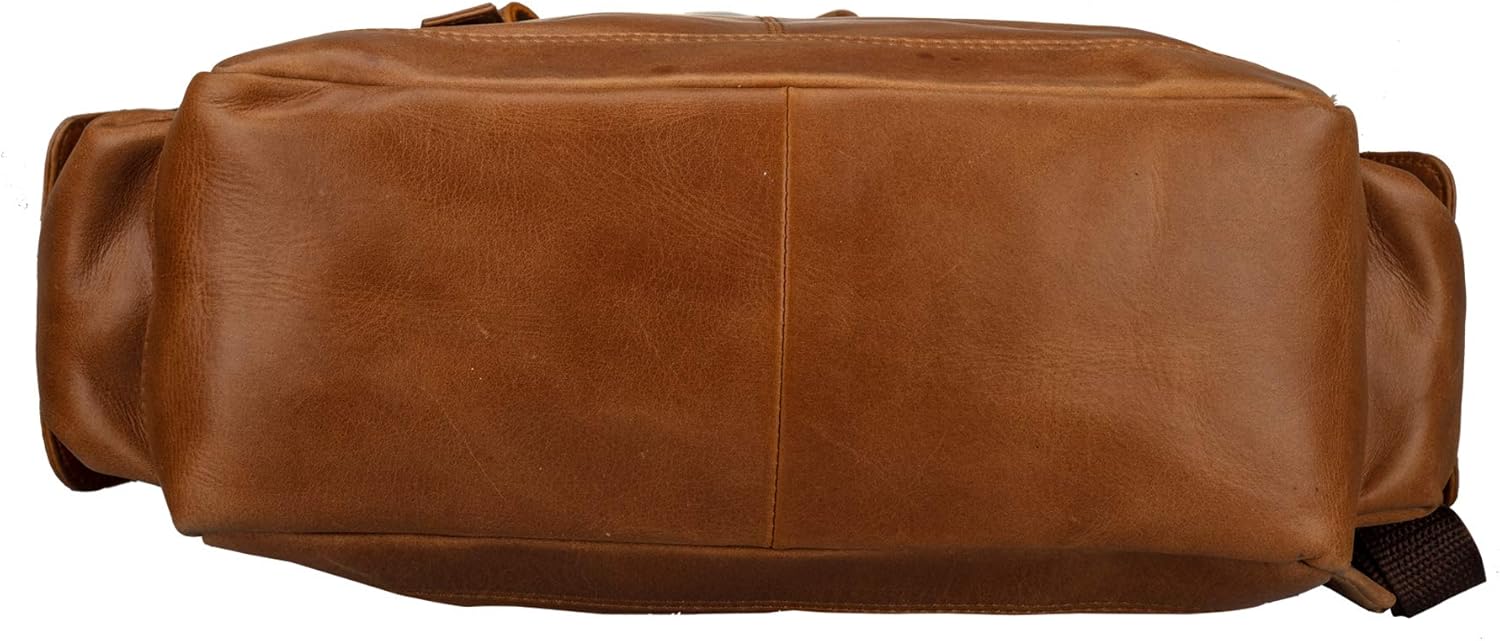 Top Rated Finelaer Leather Hiking Backpack Men Hottest Sales Finelaer Leather Hiking Backpack Men