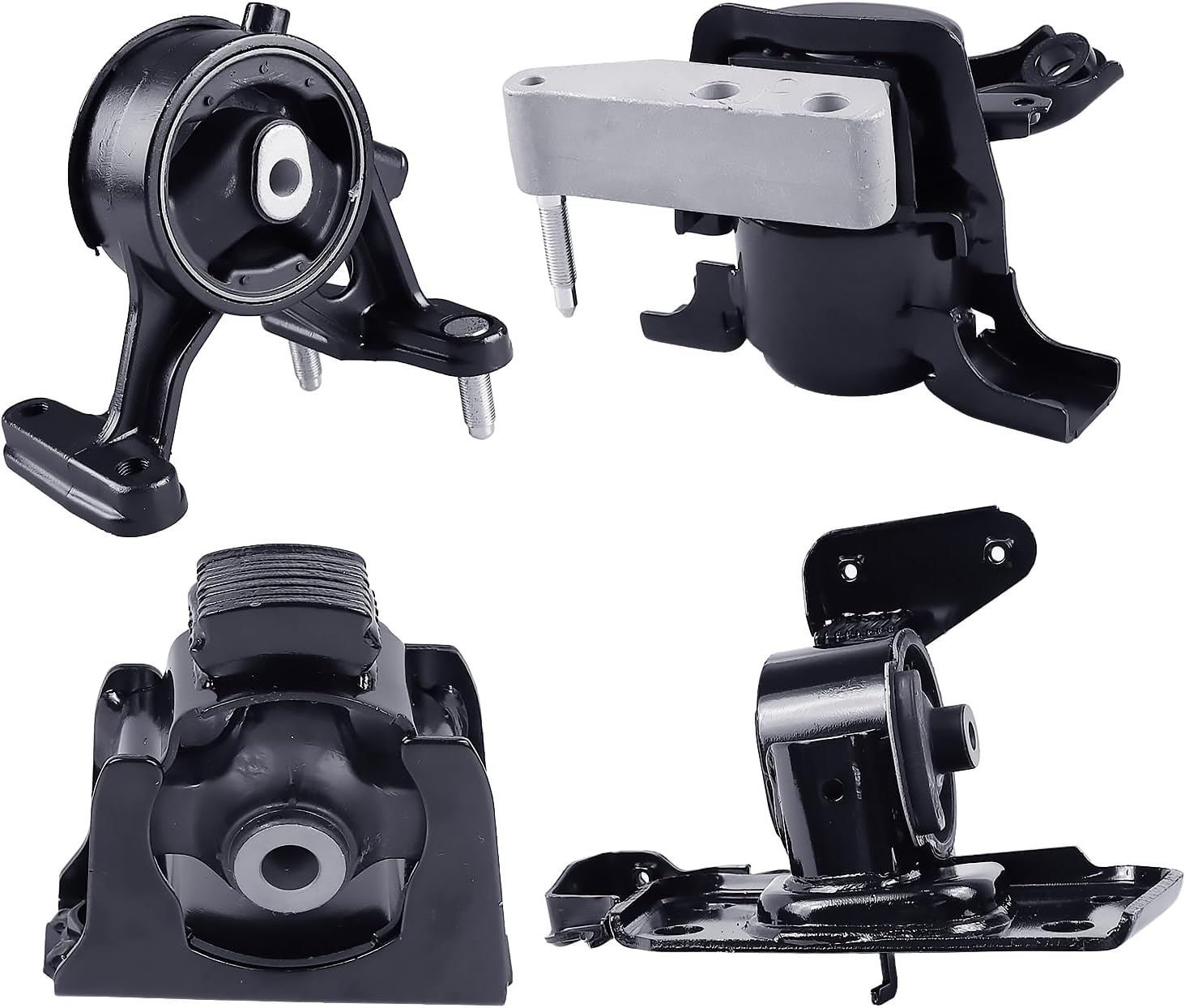 Engine Motor and Transmission Mount Kit Compatible with 2009-2012 Toyota RAV4 2.5L 4WD Automatic, Replaces 9498 9686 9518 9549 A62038 A72006 A62046 A62064