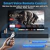 Android 14 Mini TV Stick, 4K/8K Ultra HD, Wi-Fi 6 ve Bluetooth 5.0, Chromecast Dahili, Google Asistan Sesli Kumanda