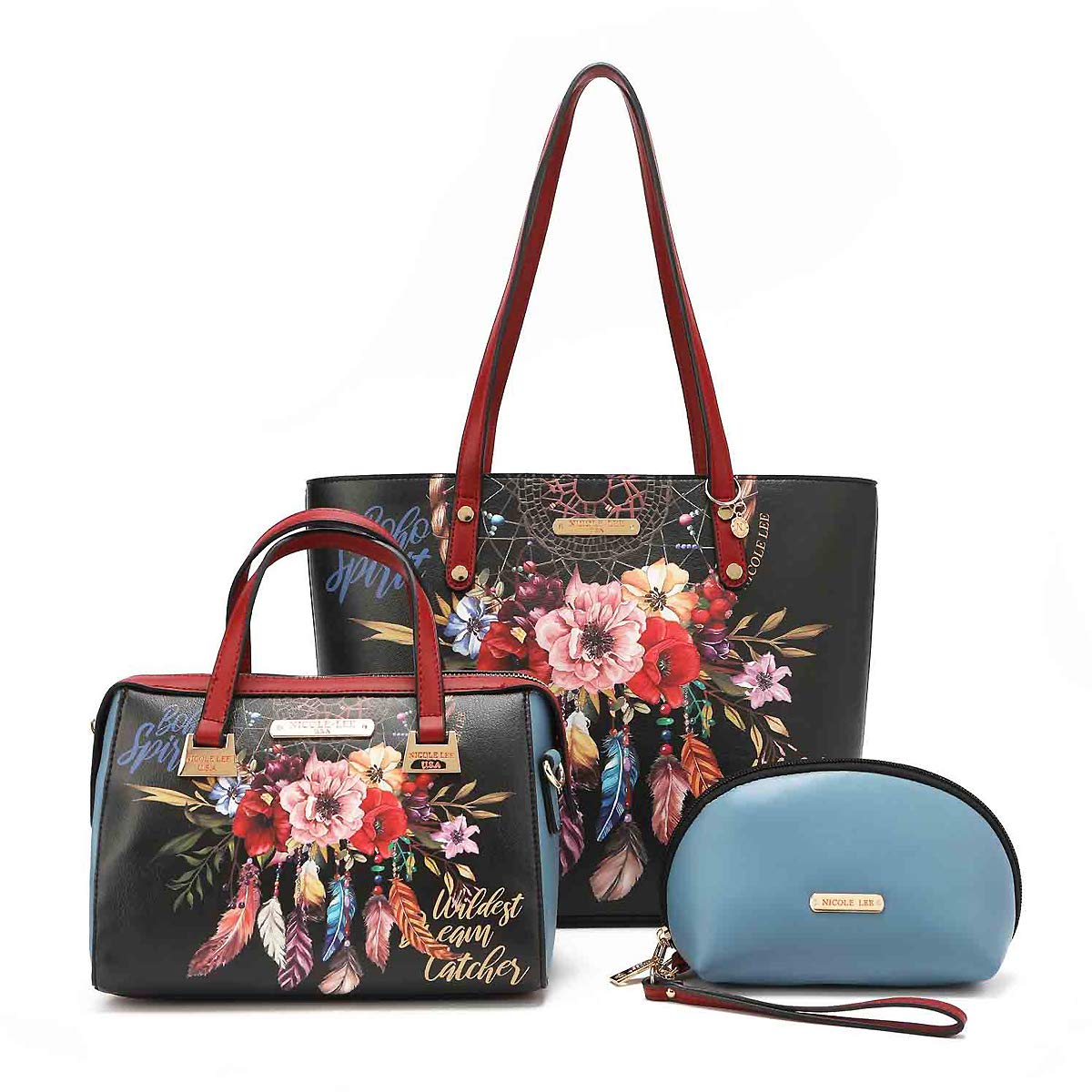 Bohemian Black 3 Piece Set