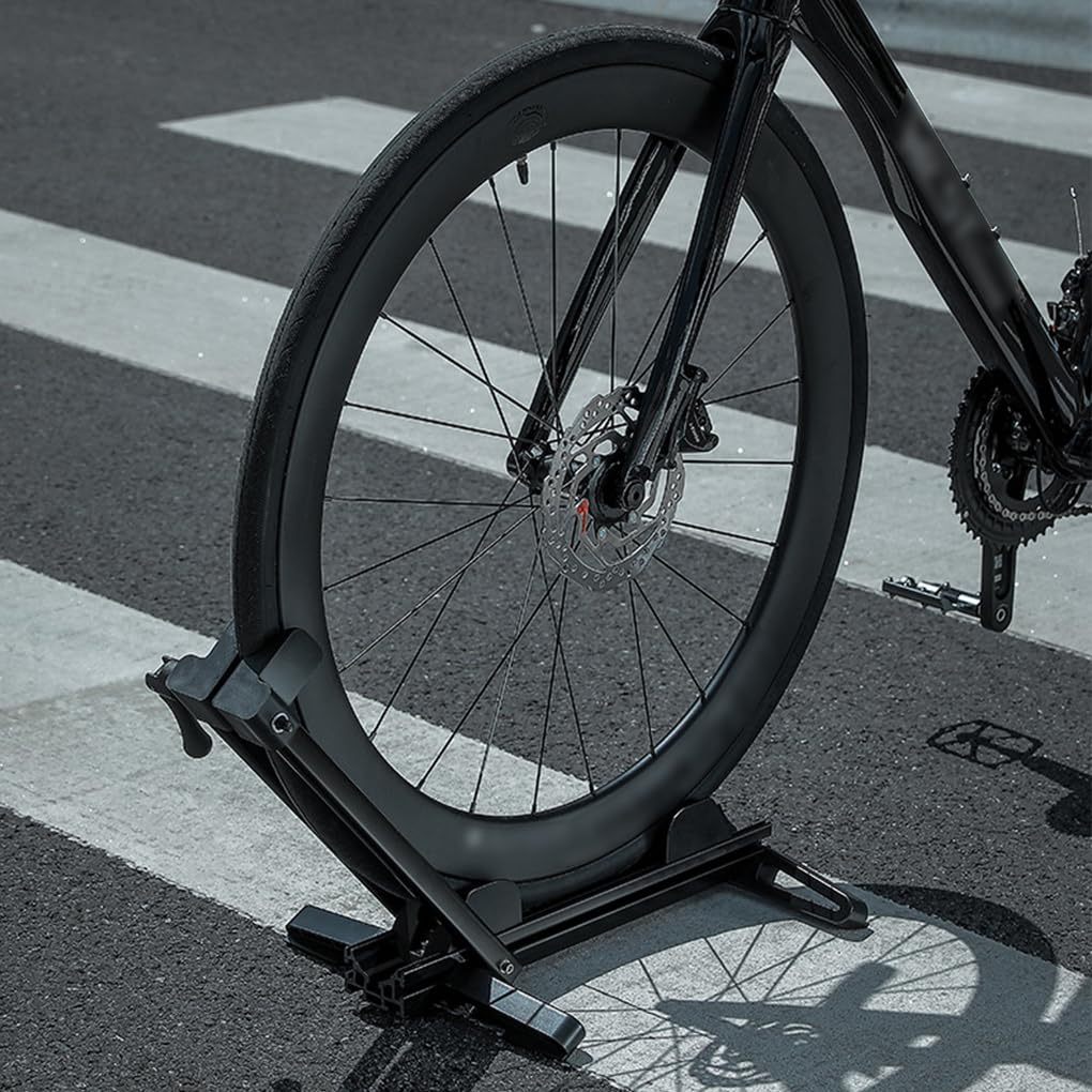 Robuster, Flexibler Fahrradständer, geeignet für Verschiedene | Reifenmodelle, praktisches Reparaturzubehör