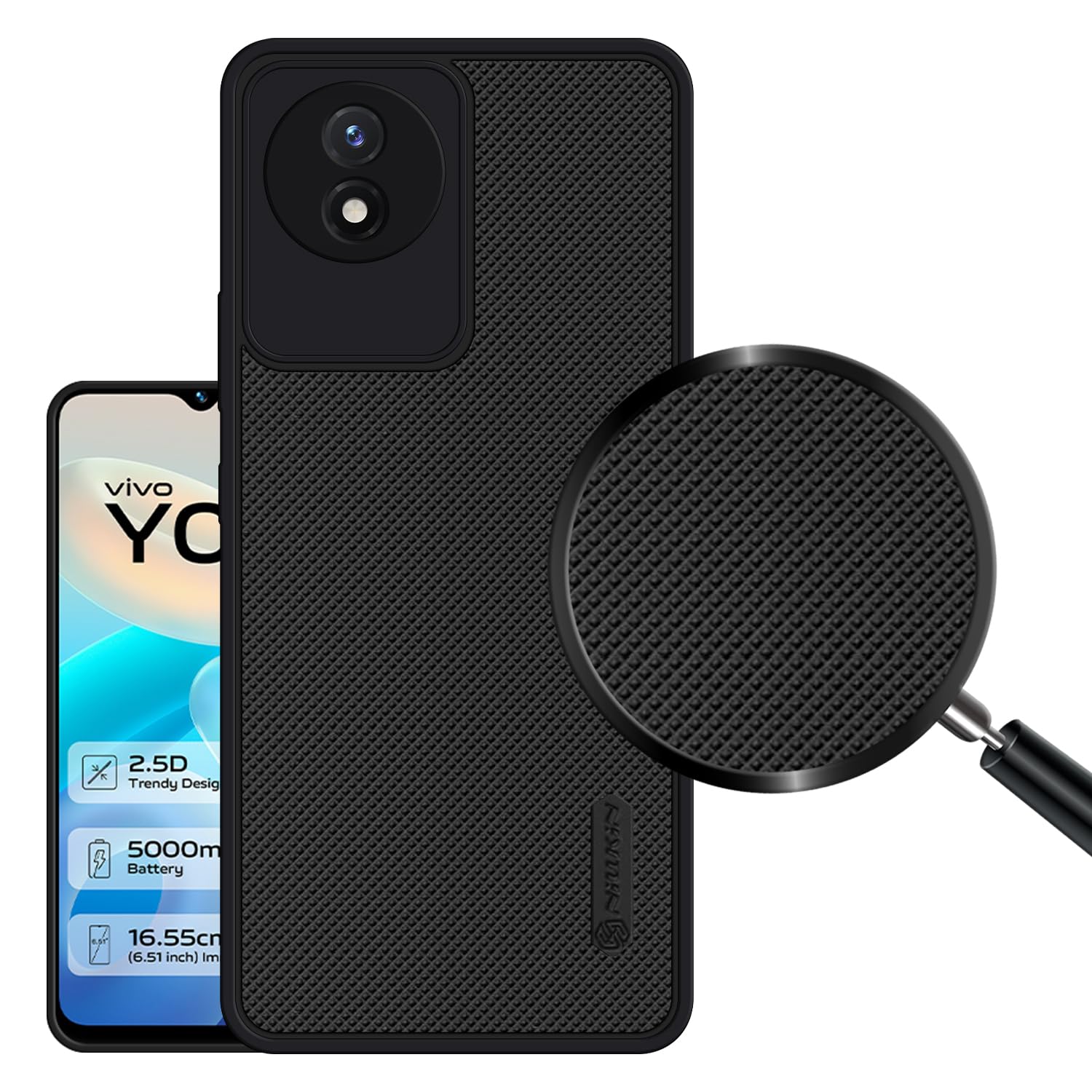 VIDO Super Frosted Raised Camera Protect Soft Back Case Cover for Vivo Y02 / Vivo Y02T (B0BWRQQW1Q) Amazon Price History, Amazon Price Tracker