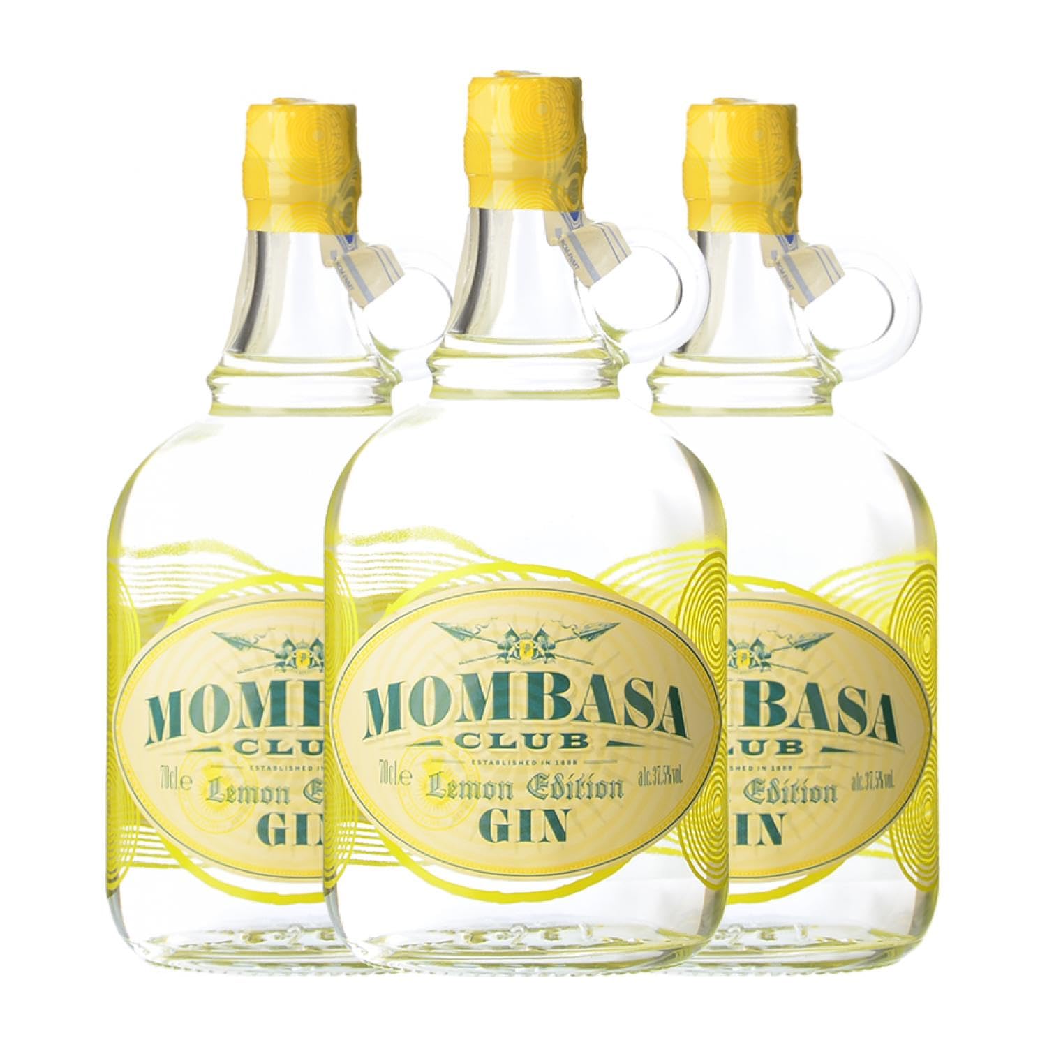 Ginebra Mombasa Club Lemon 70 cl (Caja de 3 Botellas de 70 cl)