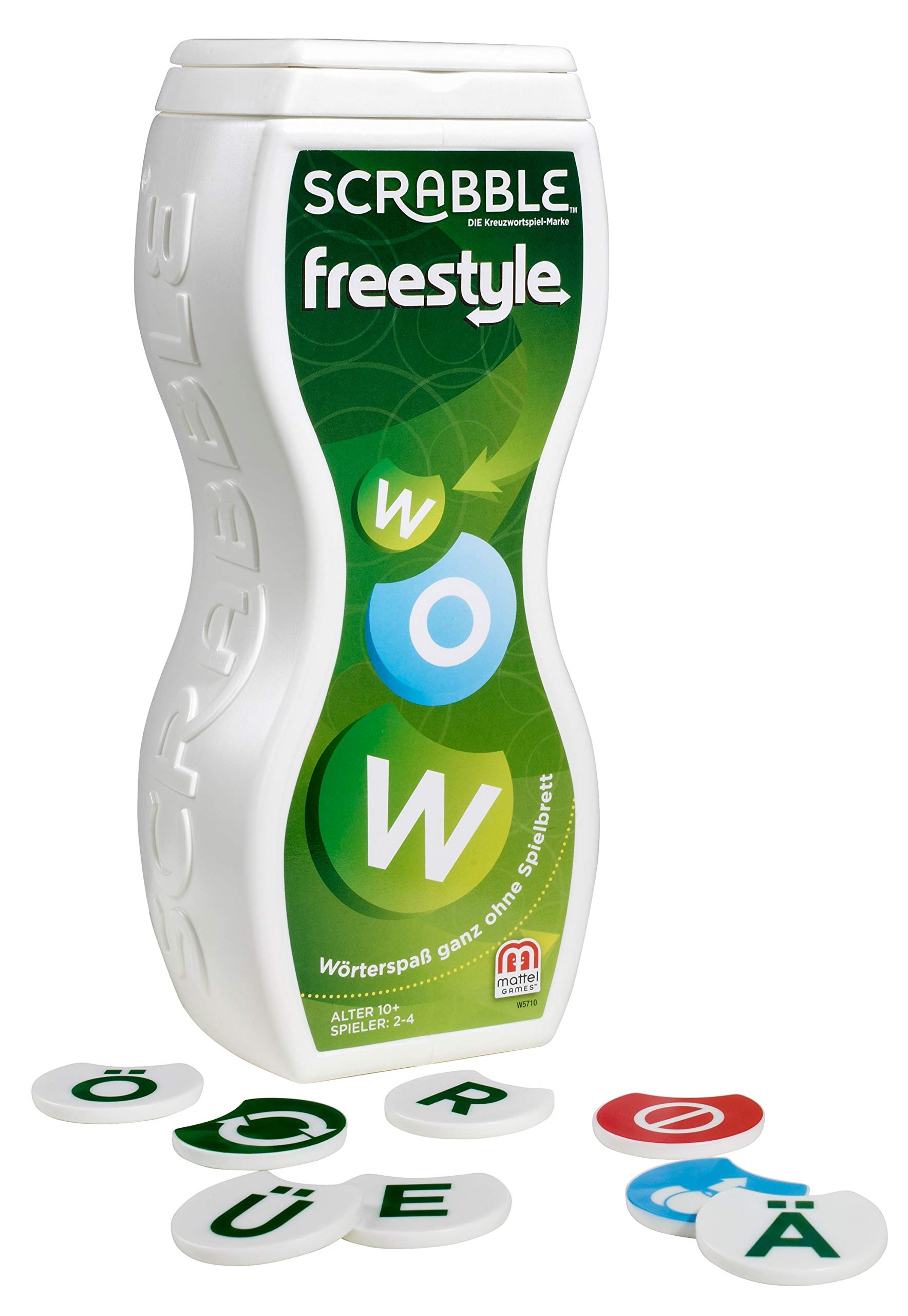 Mattel W5710 - Scrabble Freestyle, Kreuzwortspiel