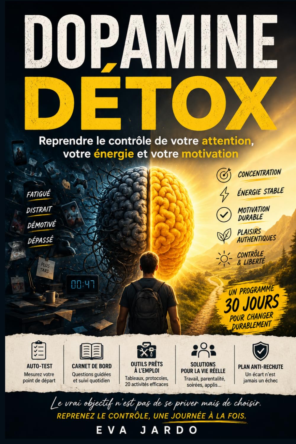 Dopamine détox: Reprendre le contrôle de votre attention, votre énergie et votre motivation