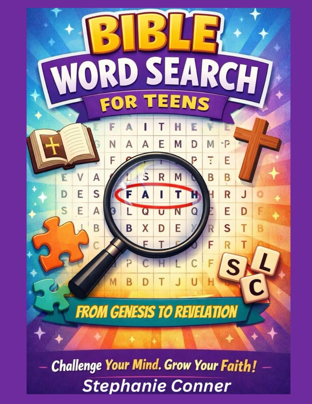 Bible Word Search for Teens: From Genesis to Revelation