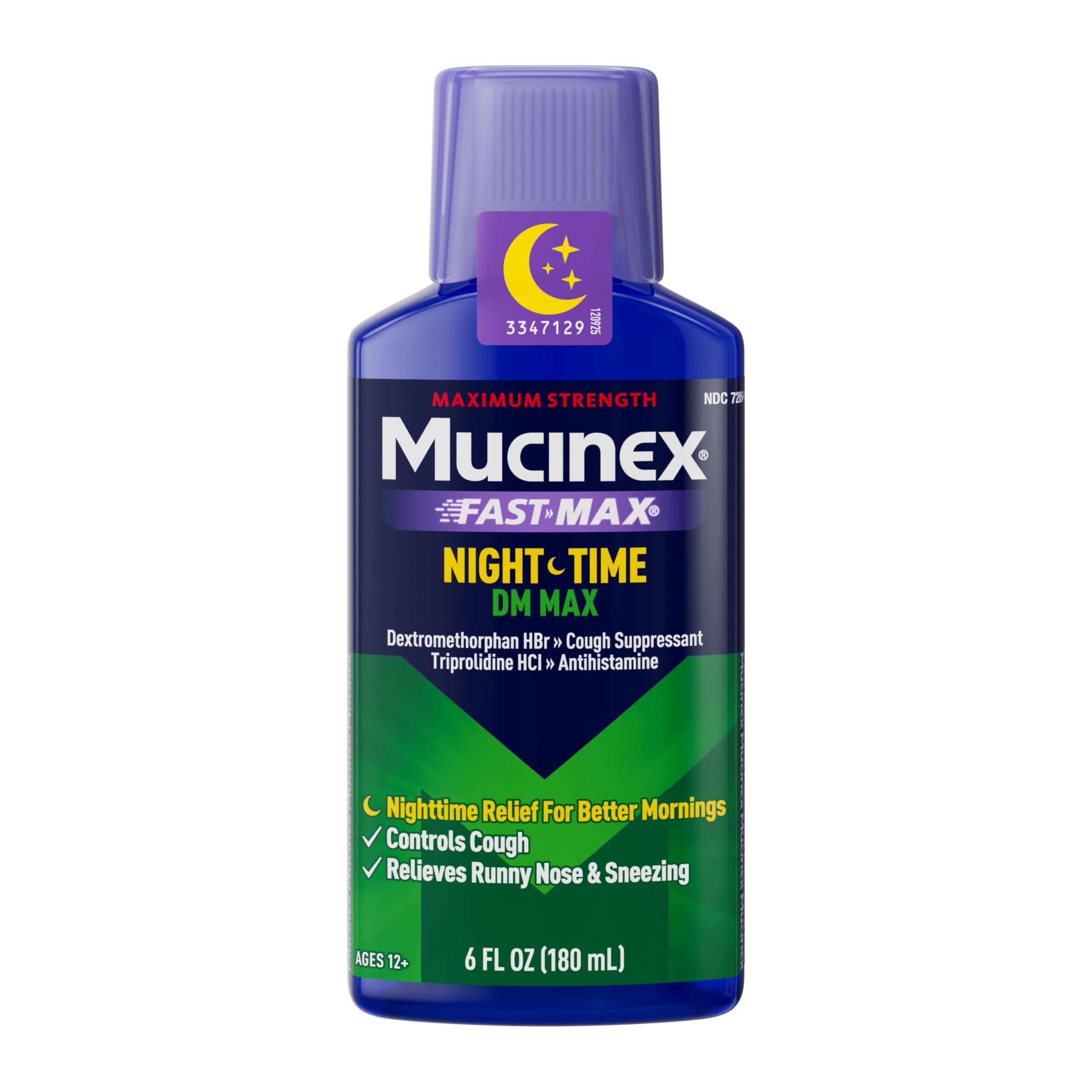 Mucinex Fast-Max DM Max & Nightshift Cold and Flu Value Pack, 2x6 FL OZ — Amazon image 12